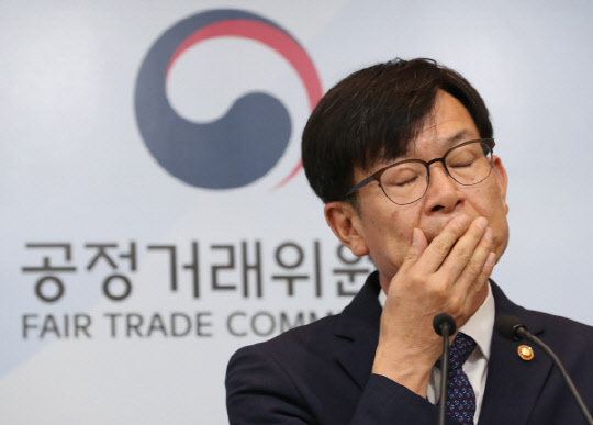 김상조 공정거래위원장. <연합 제공>